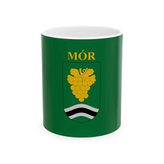 Flag of Mor (Hungary) White Coffee Mug 11oz - Go Mug Yourself
