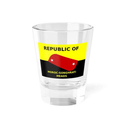 Flag of Morac-Songhrati-Meads Shot Glass 1.5oz 1.5oz - Go Mug Yourself