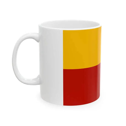Flag of Moravia (Czech Republic) White Coffee Mug - Go Mug Yourself