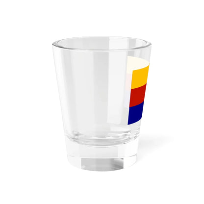 Flag of Moravia tricolour (Czech Republic) Shot Glass 1.5oz - Go Mug Yourself