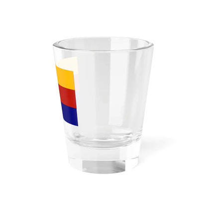 Flag of Moravia tricolour (Czech Republic) Shot Glass 1.5oz - Go Mug Yourself