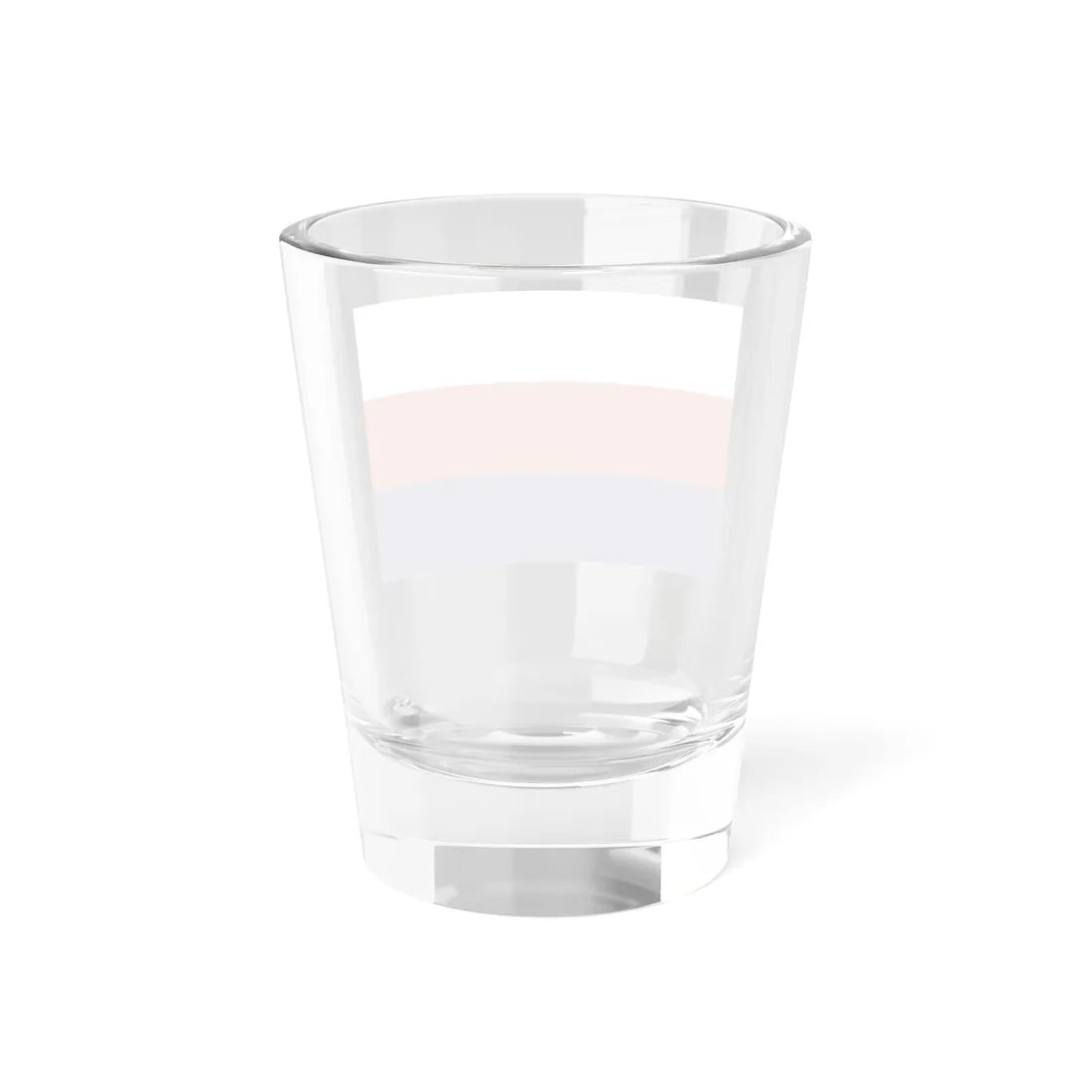 Flag of Moravia tricolour with white (Czech Republic) Shot Glass 1.5oz - Go Mug Yourself