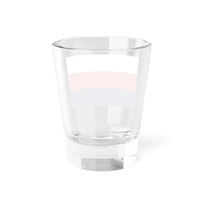 Flag of Moravia tricolour with white (Czech Republic) Shot Glass 1.5oz - Go Mug Yourself