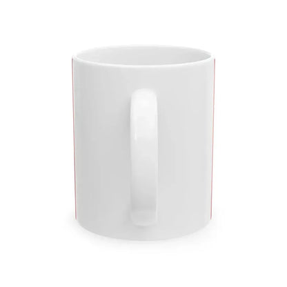 Flag of Moravian Serbia (Serbia) White Coffee Mug - Go Mug Yourself