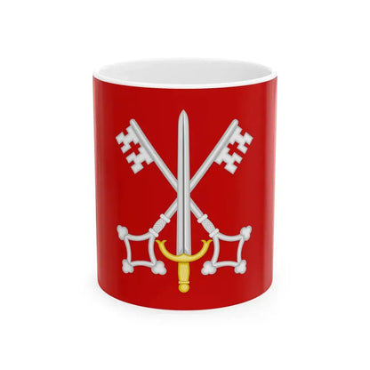 Flag of Morbegno (Italy) White Coffee Mug 11oz - Go Mug Yourself