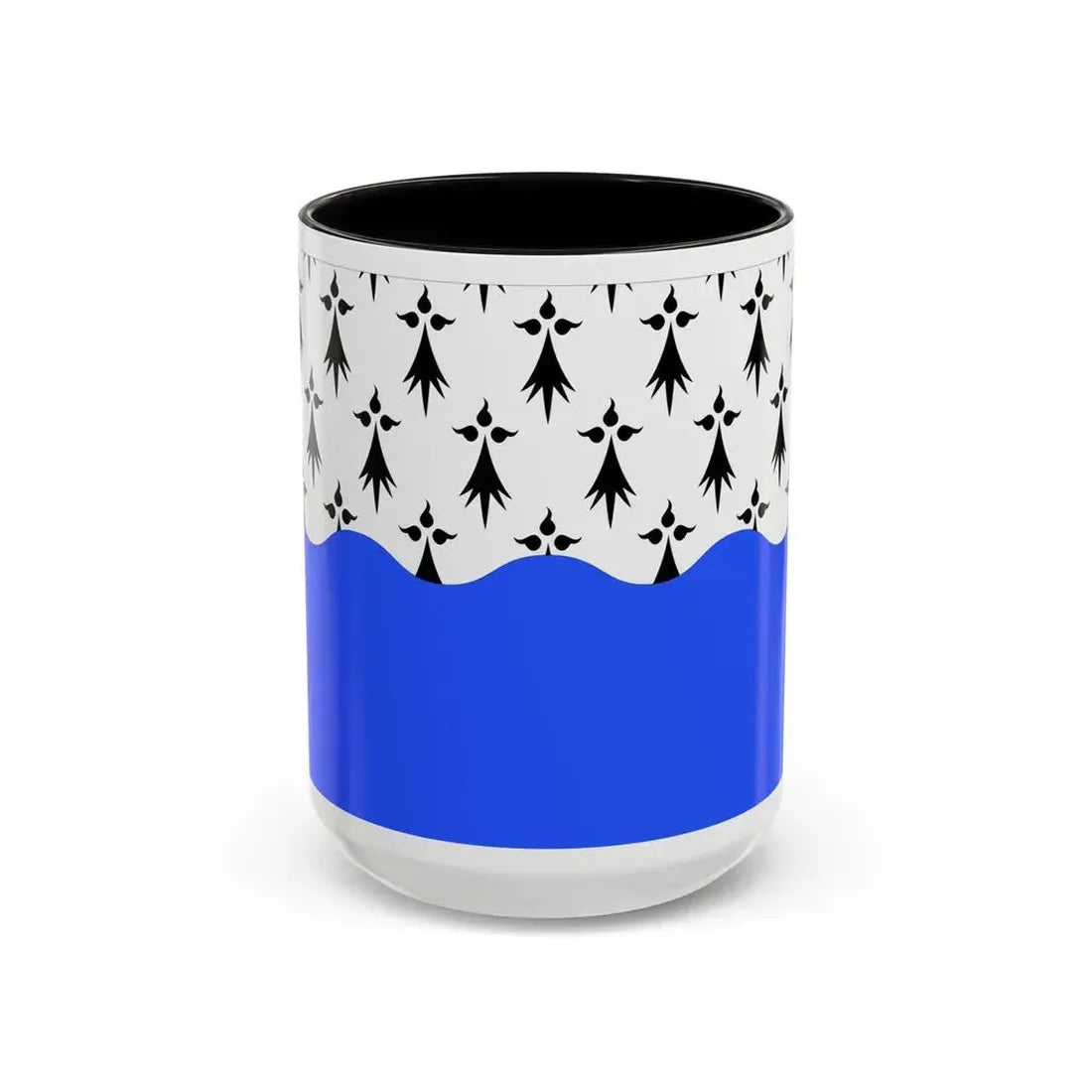 Flag of Morbihan France 2 - Accent Coffee Mug 15oz Black - Go Mug Yourself