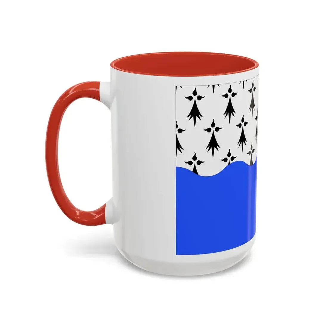 Flag of Morbihan France 2 - Accent Coffee Mug - Go Mug Yourself