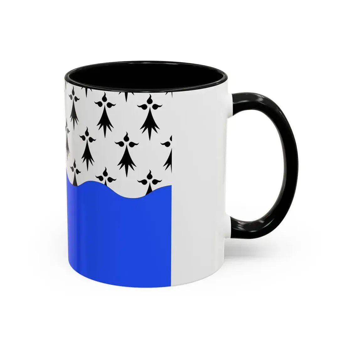 Flag of Morbihan France 2 - Accent Coffee Mug - Go Mug Yourself