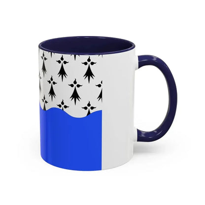 Flag of Morbihan France 2 - Accent Coffee Mug - Go Mug Yourself