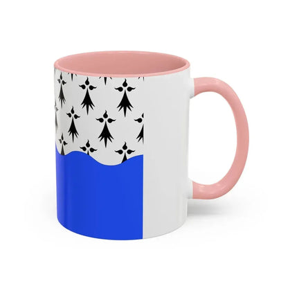 Flag of Morbihan France 2 - Accent Coffee Mug - Go Mug Yourself