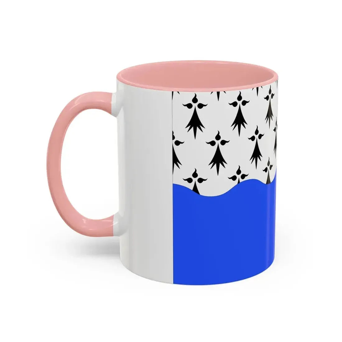 Flag of Morbihan France 2 - Accent Coffee Mug - Go Mug Yourself