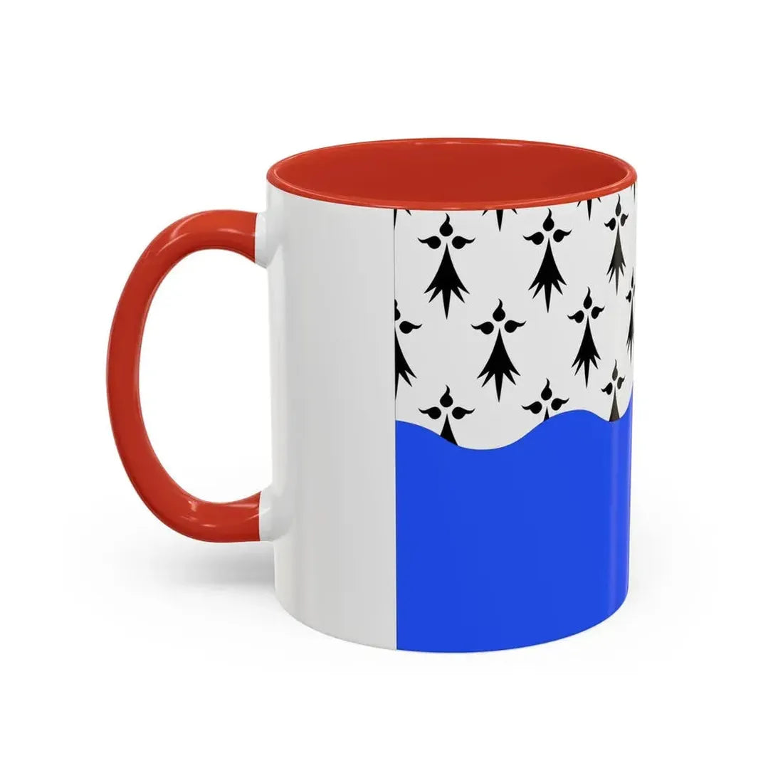 Flag of Morbihan France 2 - Accent Coffee Mug - Go Mug Yourself