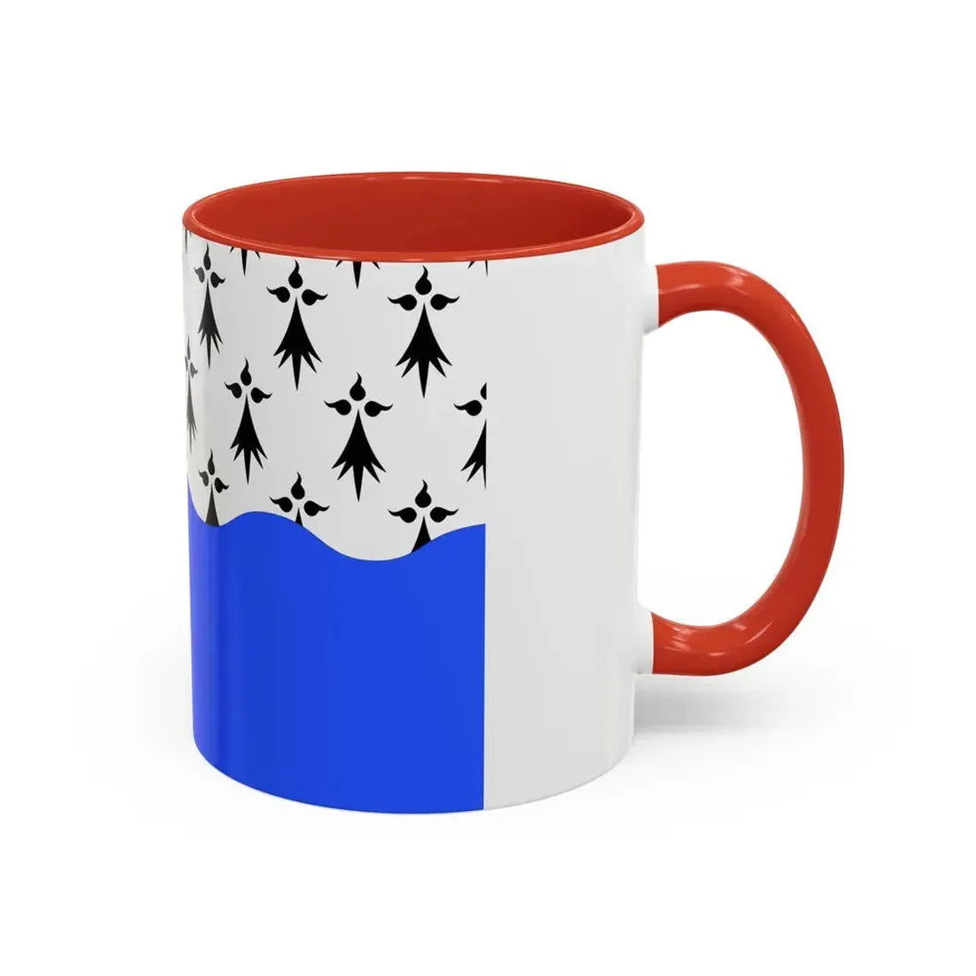 Flag of Morbihan France 2 - Accent Coffee Mug - Go Mug Yourself
