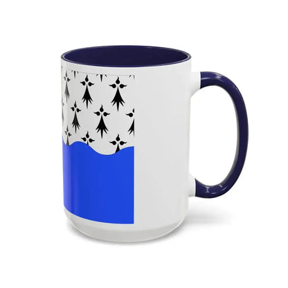 Flag of Morbihan France 2 - Accent Coffee Mug - Go Mug Yourself