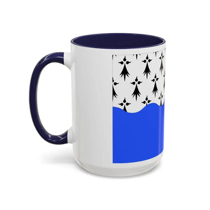 Flag of Morbihan France 2 - Accent Coffee Mug - Go Mug Yourself
