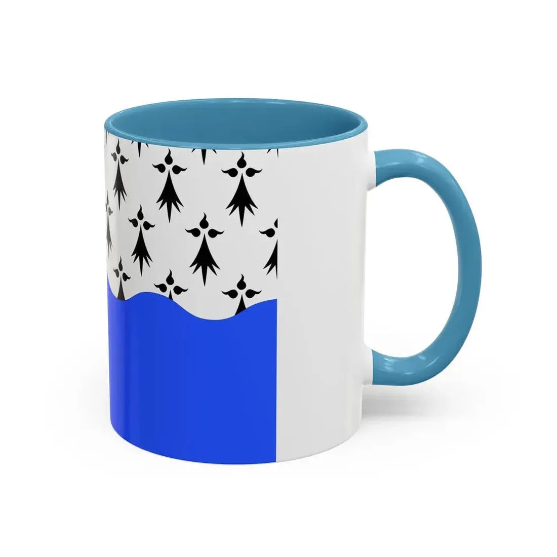 Flag of Morbihan France 2 - Accent Coffee Mug - Go Mug Yourself