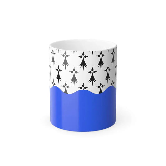Flag of Morbihan France 2 - Color Changing Coffee Mug 11oz - Go Mug Yourself