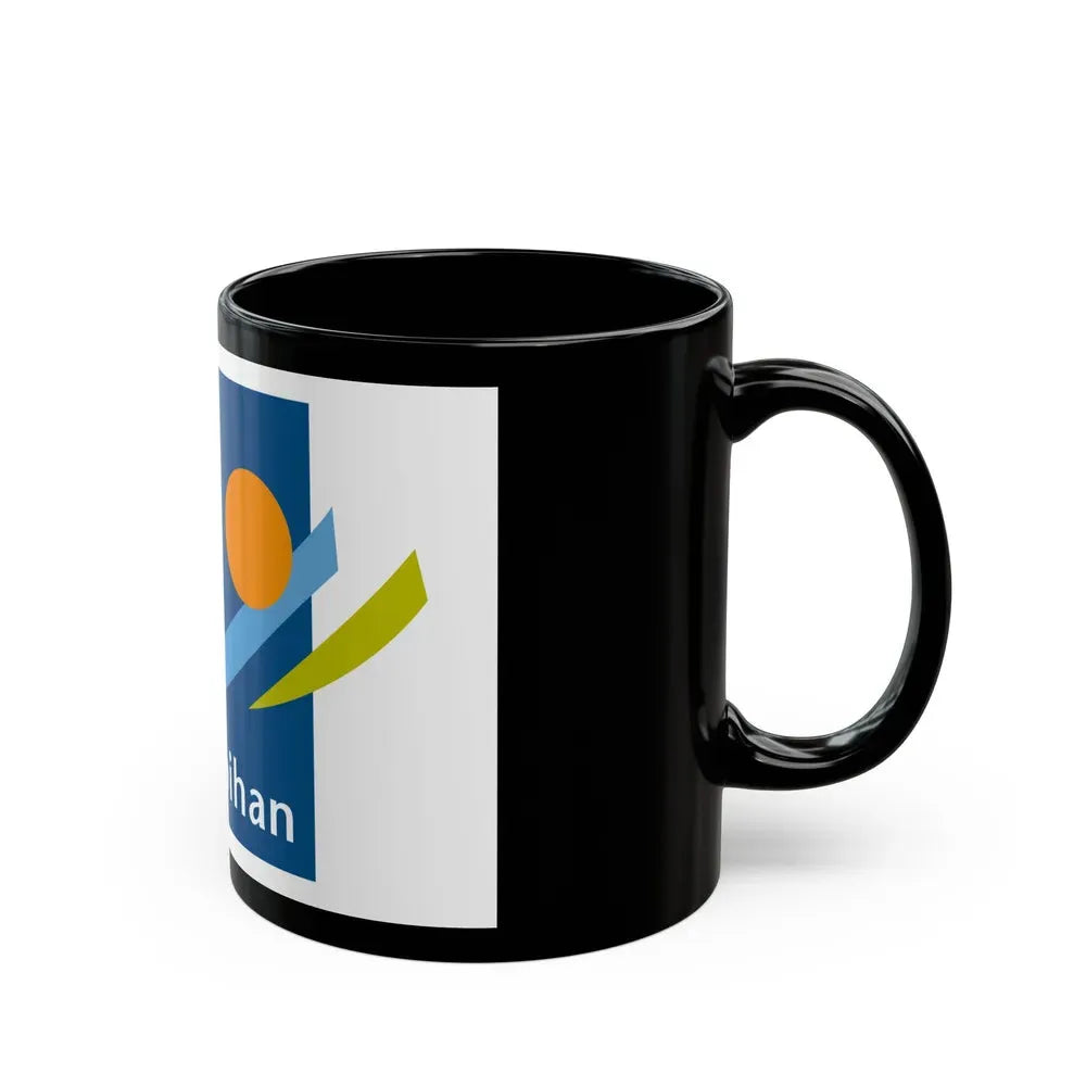 Flag of Morbihan France - Black Coffee Mug - Go Mug Yourself