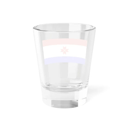 Flag of Mordovia 1995-2008 (Russia) Shot Glass 1.5oz - Go Mug Yourself