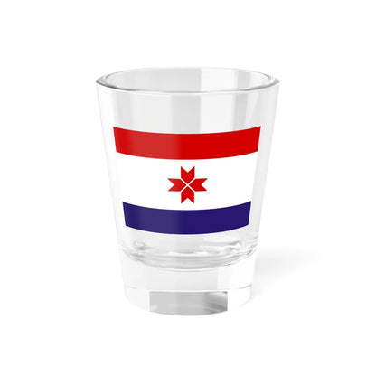 Flag of Mordovia (Russia) Shot Glass 1.5oz 1.5oz - Go Mug Yourself