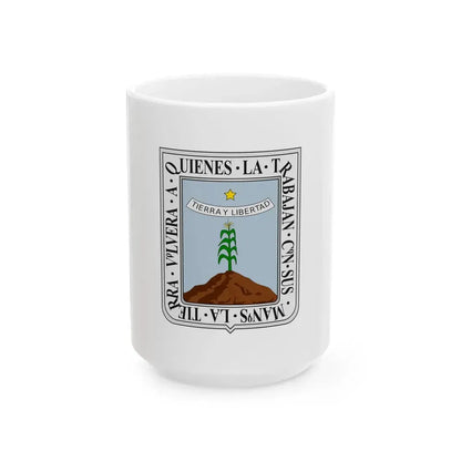 Flag of Morelos (Mexico) White Coffee Mug 15oz - Go Mug Yourself