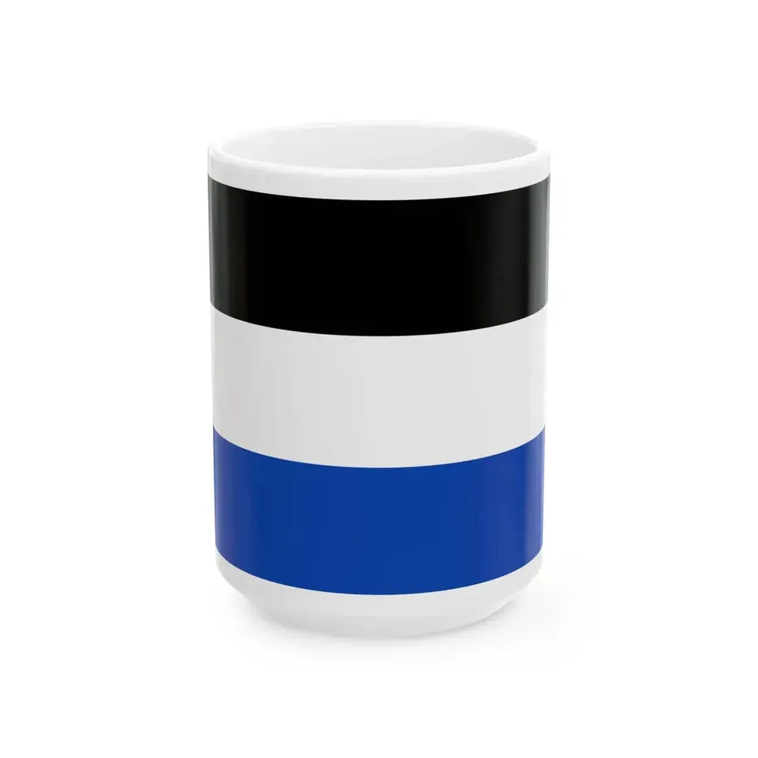 Flag of Moresnet (Belgium) White Coffee Mug 15oz - Go Mug Yourself
