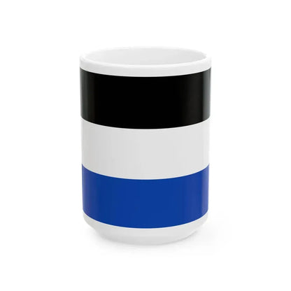 Flag of Moresnet (Belgium) White Coffee Mug 15oz - Go Mug Yourself