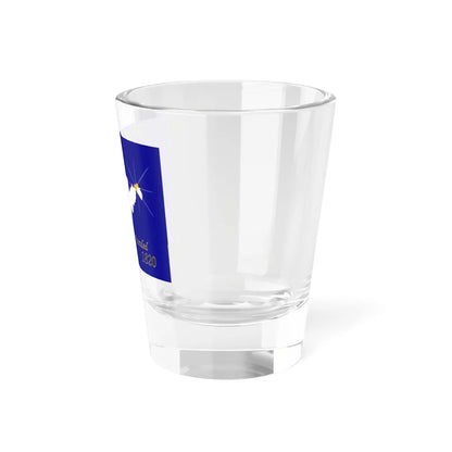 Flag of Morgan County 2010 Flag Proposal (United States) Shot Glass 1.5oz - Go Mug Yourself
