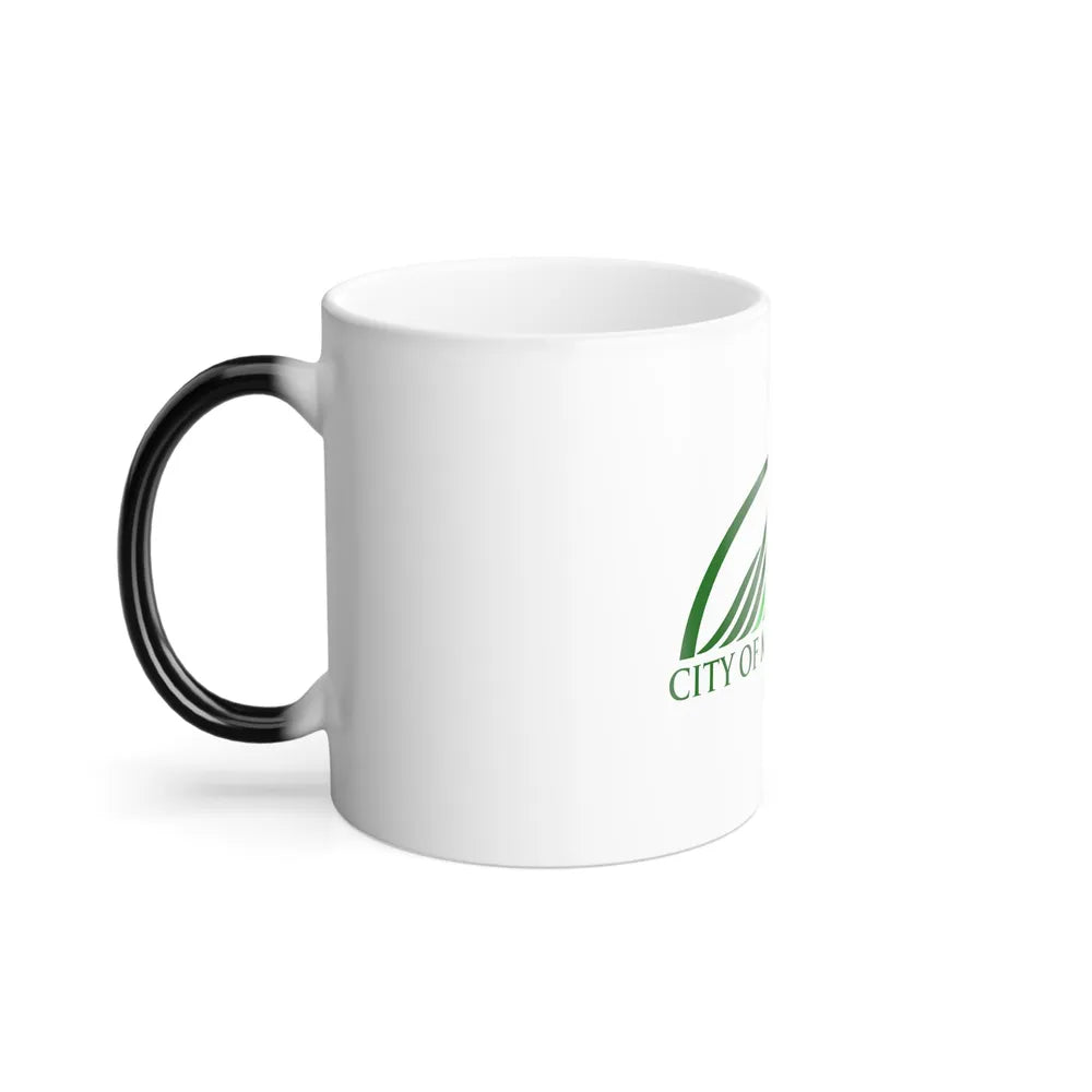 Flag of Morgan Hill, California - Color Changing Coffee Mug-Go Mug Yourself