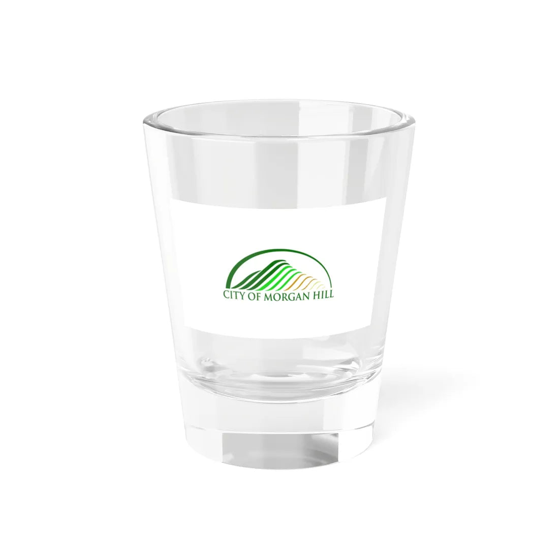 Flag of Morgan Hill California (United States) Shot Glass 1.5oz 1.5oz - Go Mug Yourself