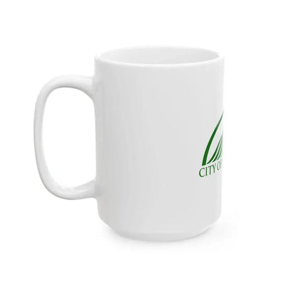 Flag of Morgan Hill California (United States) White Coffee Mug - Go Mug Yourself