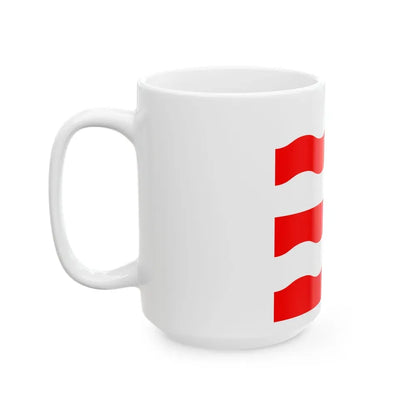 Flag of Morges Switzerland - White Coffee Mug - Go Mug Yourself
