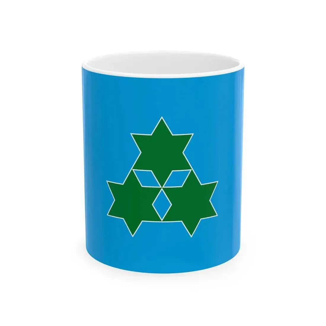 Flag of Mori Hokkaido 1966-2005 (Japan) White Coffee Mug 11oz - Go Mug Yourself