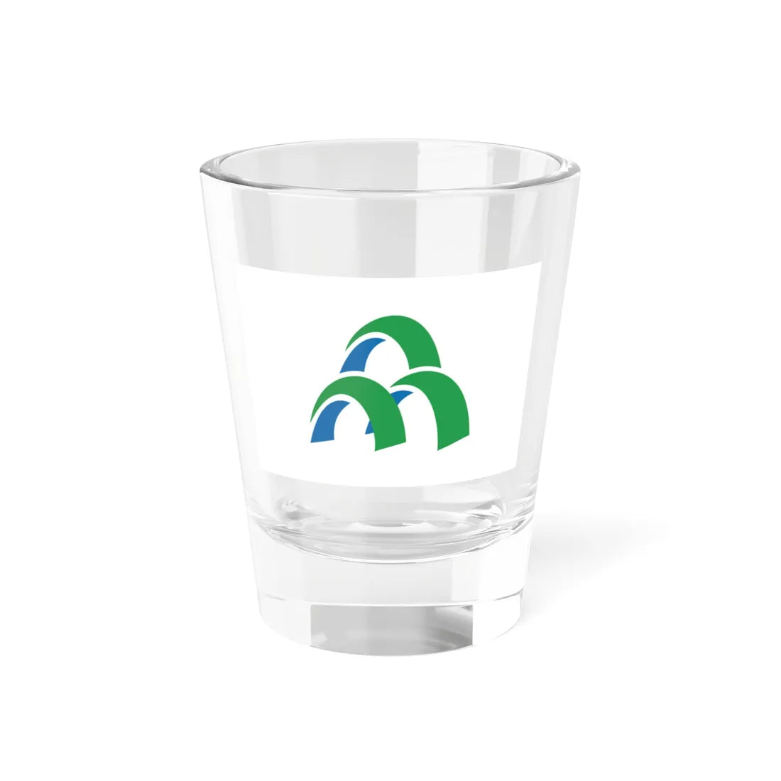 Flag of Mori Hokkaido (Japan) Shot Glass 1.5oz 1.5oz - Go Mug Yourself