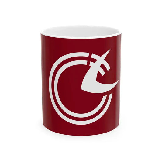 Flag of Mori Shizuoka (Japan) White Coffee Mug 11oz - Go Mug Yourself