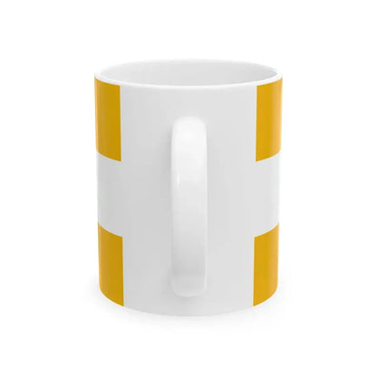 Flag of Moricgat (Hungary) White Coffee Mug - Go Mug Yourself