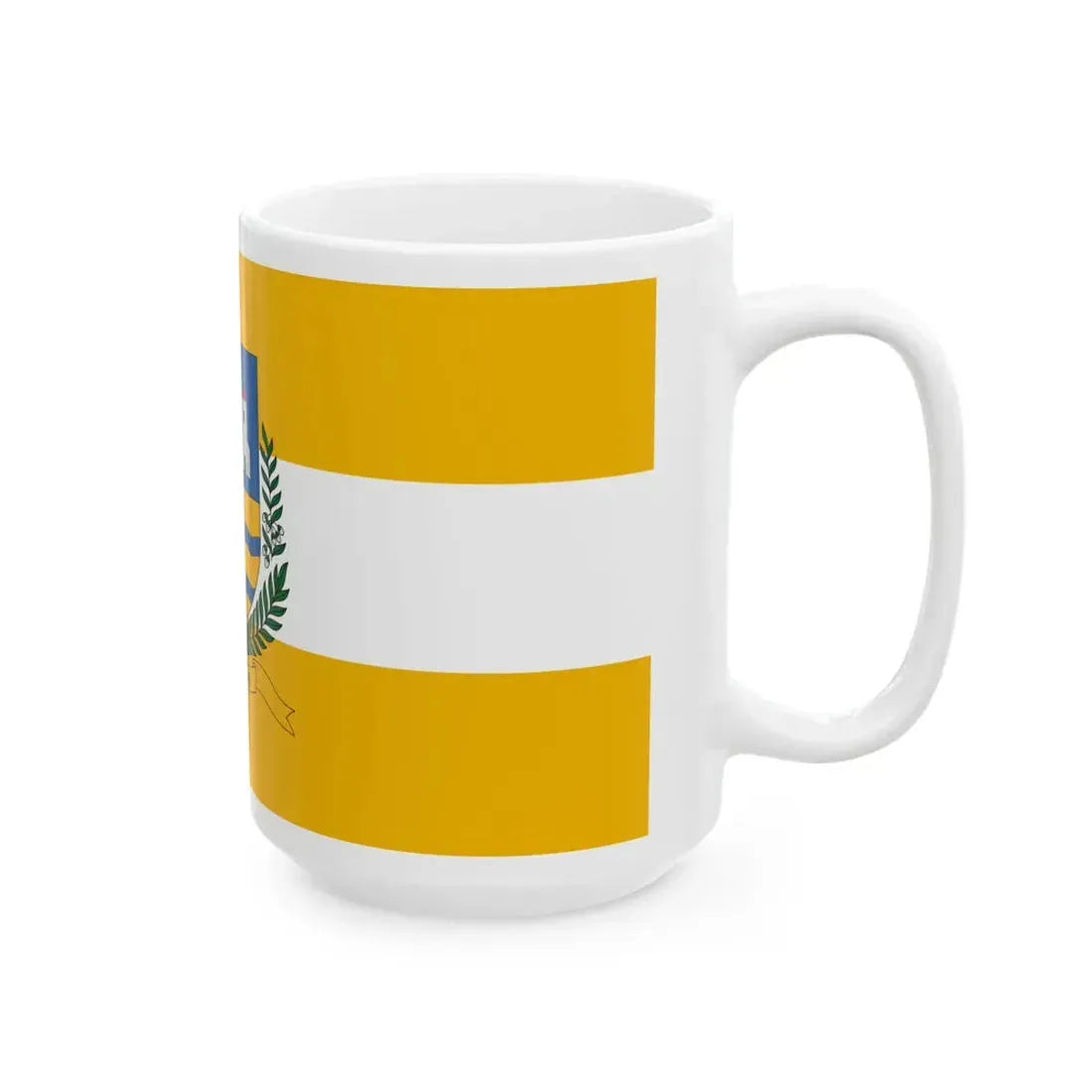 Flag of Moricgat (Hungary) White Coffee Mug - Go Mug Yourself