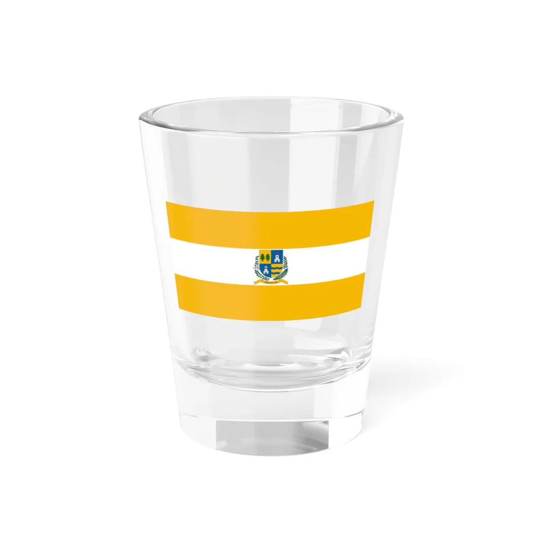 Flag of Moricgat variant (Hungary) Shot Glass 1.5oz 1.5oz - Go Mug Yourself