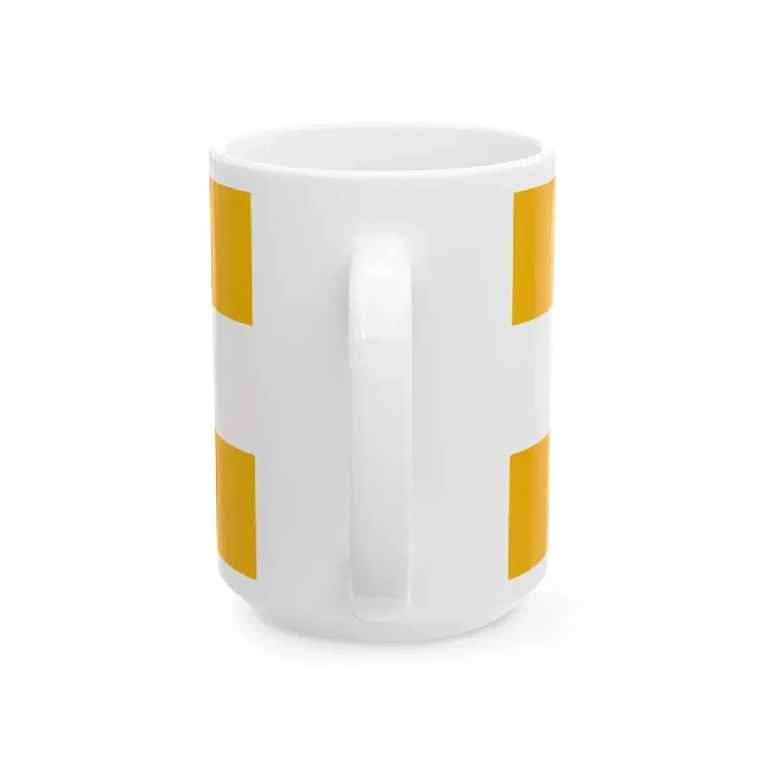 Flag of Moricgat variant (Hungary) White Coffee Mug - Go Mug Yourself