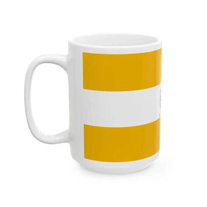 Flag of Moricgat variant (Hungary) White Coffee Mug - Go Mug Yourself