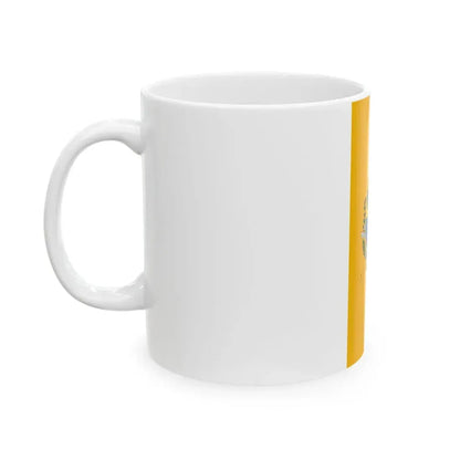Flag of Moricgat vertical (Hungary) White Coffee Mug - Go Mug Yourself