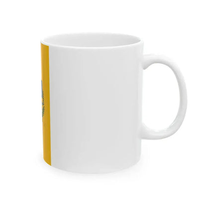 Flag of Moricgat vertical (Hungary) White Coffee Mug - Go Mug Yourself