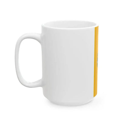 Flag of Moricgat vertical (Hungary) White Coffee Mug - Go Mug Yourself