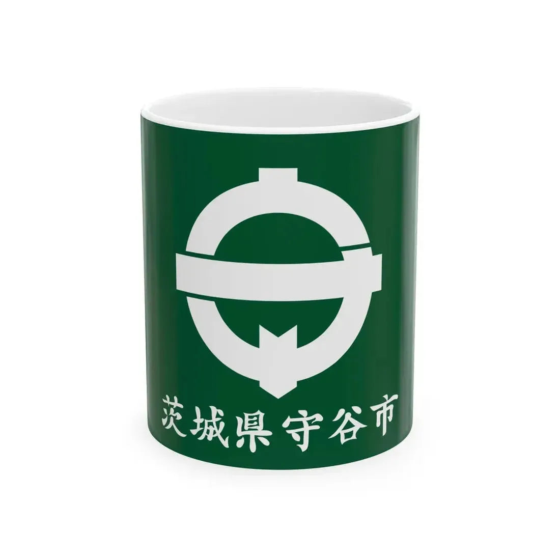 Flag of Moriya Ibaraki (Japan) White Coffee Mug 11oz - Go Mug Yourself