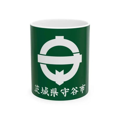 Flag of Moriya Ibaraki (Japan) White Coffee Mug 11oz - Go Mug Yourself