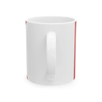 Flag of Moroccan Naval Group Commander Captain (Morocco) White Coffee Mug - Go Mug Yourself