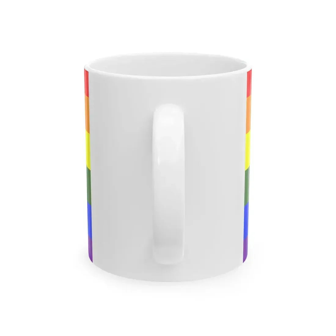 Flag of Morocco LGBT hexagram (Morocco) White Coffee Mug - Go Mug Yourself