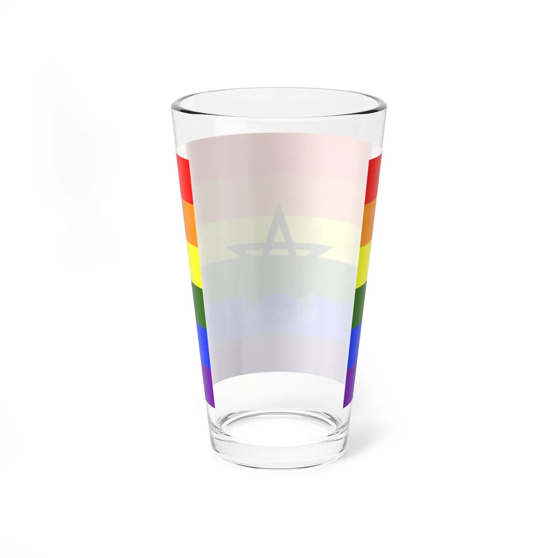 Flag of Morocco LGBT (Morocco) Pint Glass 16oz - Go Mug Yourself