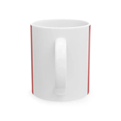 Flag of Morocco unbordered light green (Morocco) White Coffee Mug - Go Mug Yourself