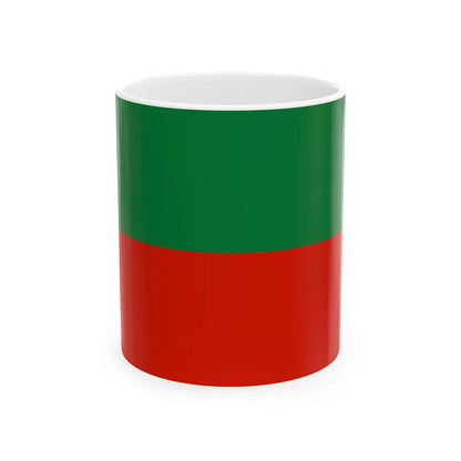 Flag of Morochata Bolivia (Bolivia) White Coffee Mug 11oz - Go Mug Yourself